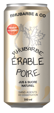 Poire & rhubarbe